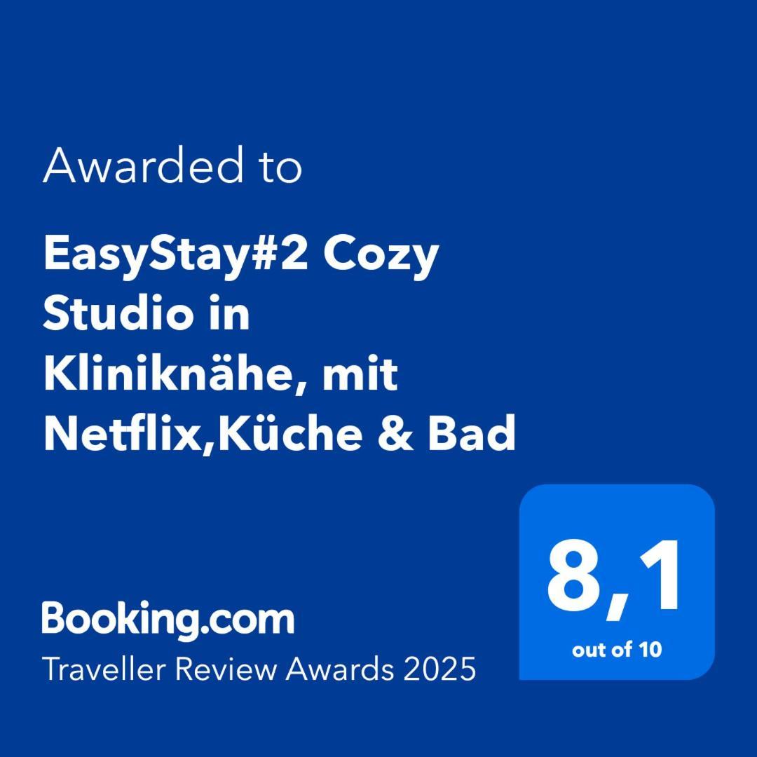 Easystay#2 Cozy Studio In Kliniknaehe, Mit Netflix,Kueche & Bad Бад-Эйнхаузен Экстерьер фото